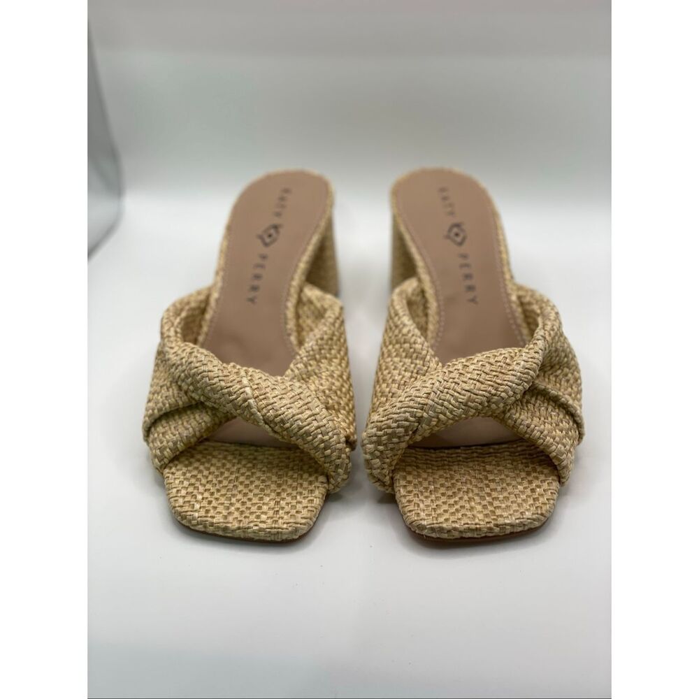 Katy Perry Women's Tooliped Twisted Sandals 8 - Picture 2 of 6